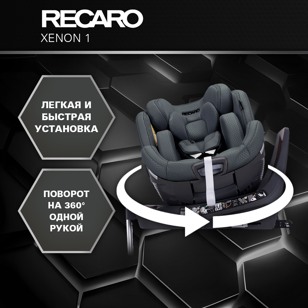 Автокресло Recaro Xenon 1 Isofix 0+/1/2 (0-25 кг) - фото 3