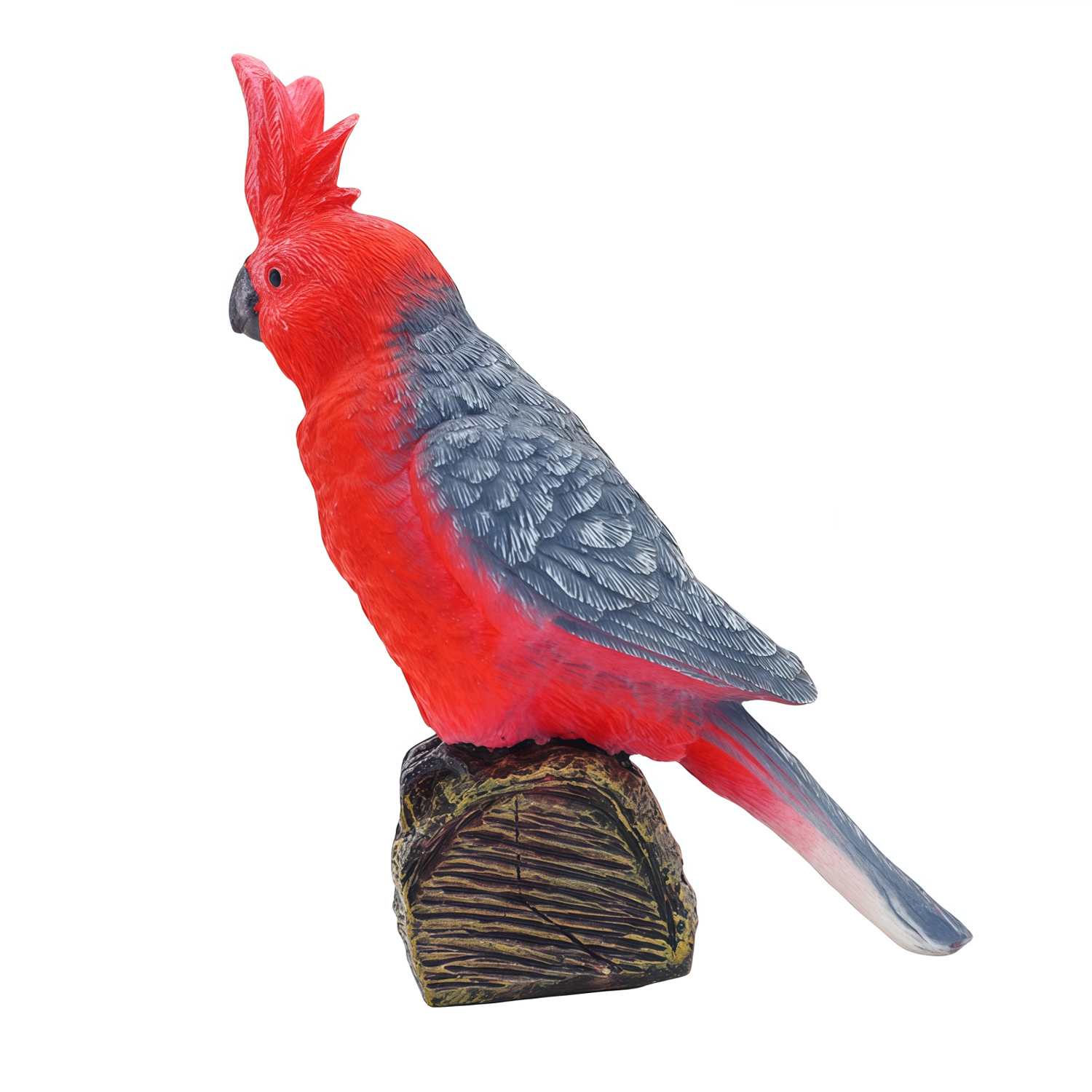 Фигурка Детское Время Попугай Какаду сидит на ветке - фото 5