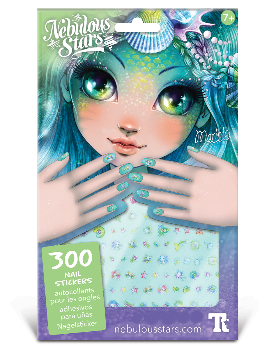 Набор наклеек для ногтей Nebulous Stars Мариния, 300 шт., 11459-3_NSDA - фото 4