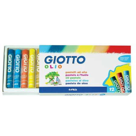Пастель художественная сухая GIOTTO 12 шт.