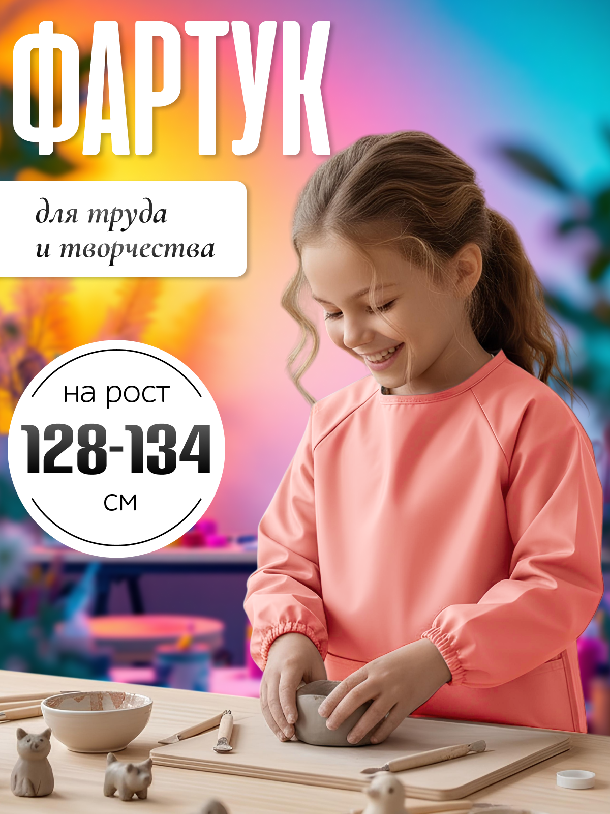 Фартук AXLER с рукавами - фото 1