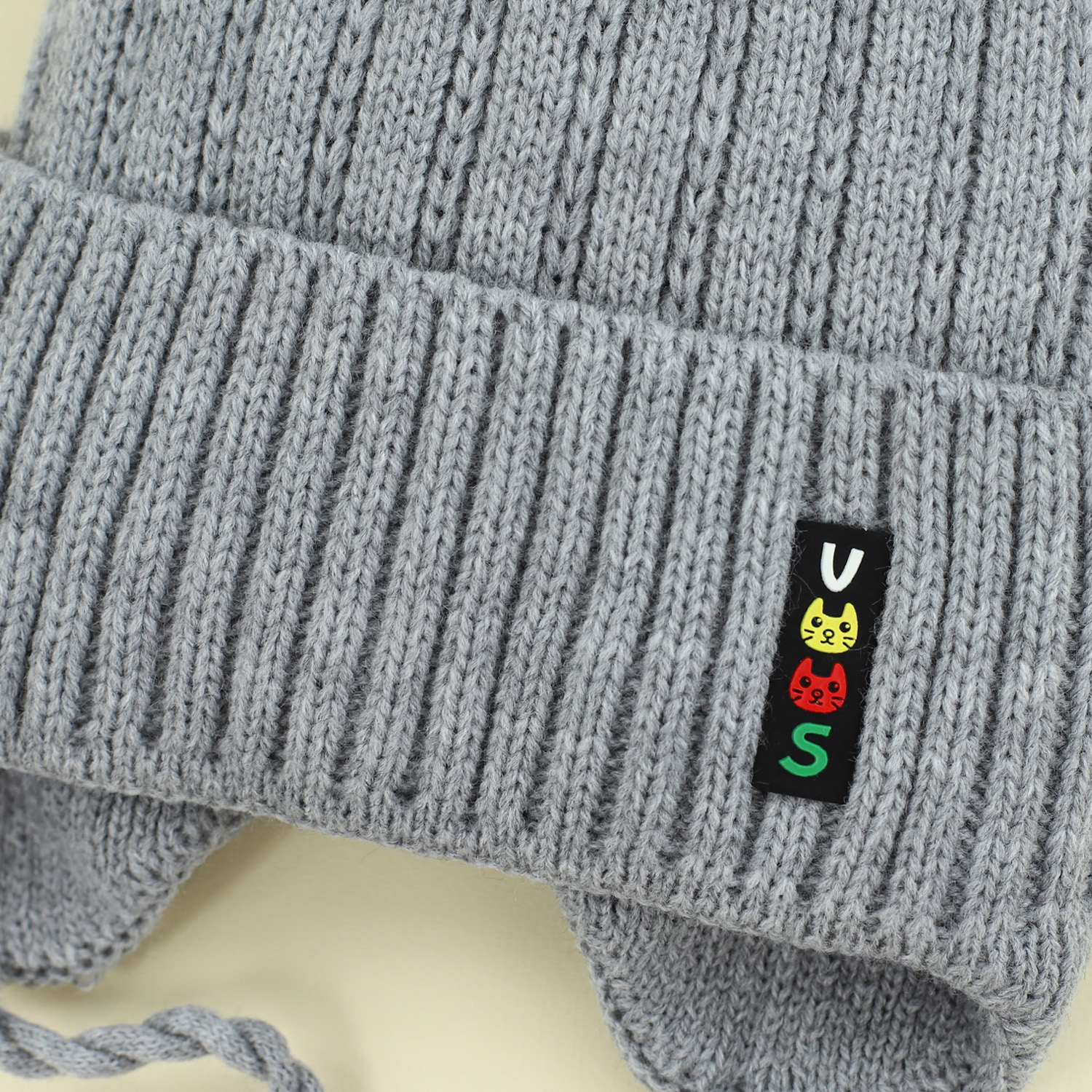 Шапка MIKIVIKI ЦБ-00030994светло-серый - фото 3