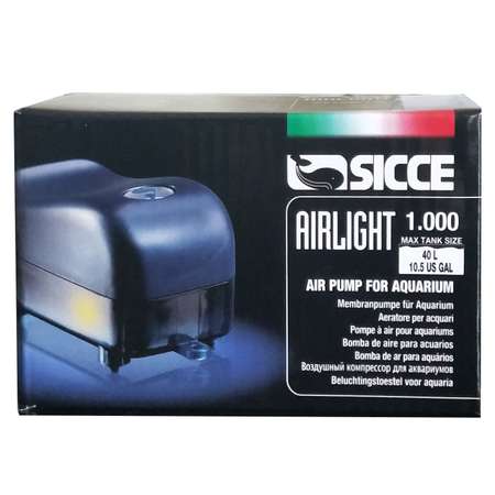 Компрессор для аквариума Sicce AIRlight 1000 91473