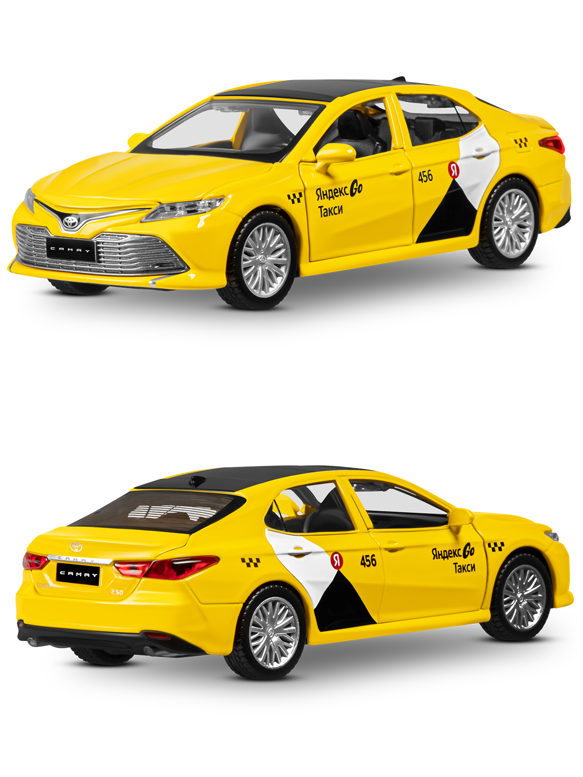 Автомобиль Яндекс GO Toyota Camry Такси озвучено Алисой 1:34 JB1251482 - фото 28