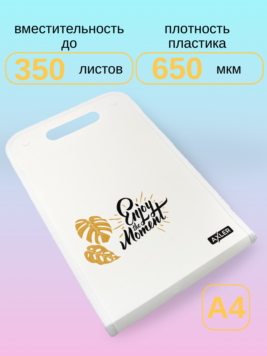 Папка-органайзер AXLER с разделителями А4 - фото 3