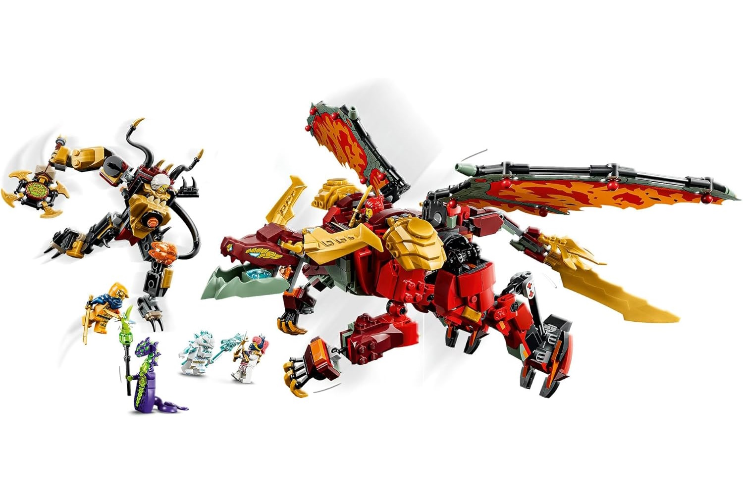 Конструктор LEGO NINJAGO Уайлдфайра 821 дет. - фото 2