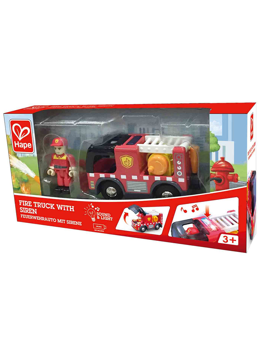 Пожарная машина Hape E3737_HP - фото 12