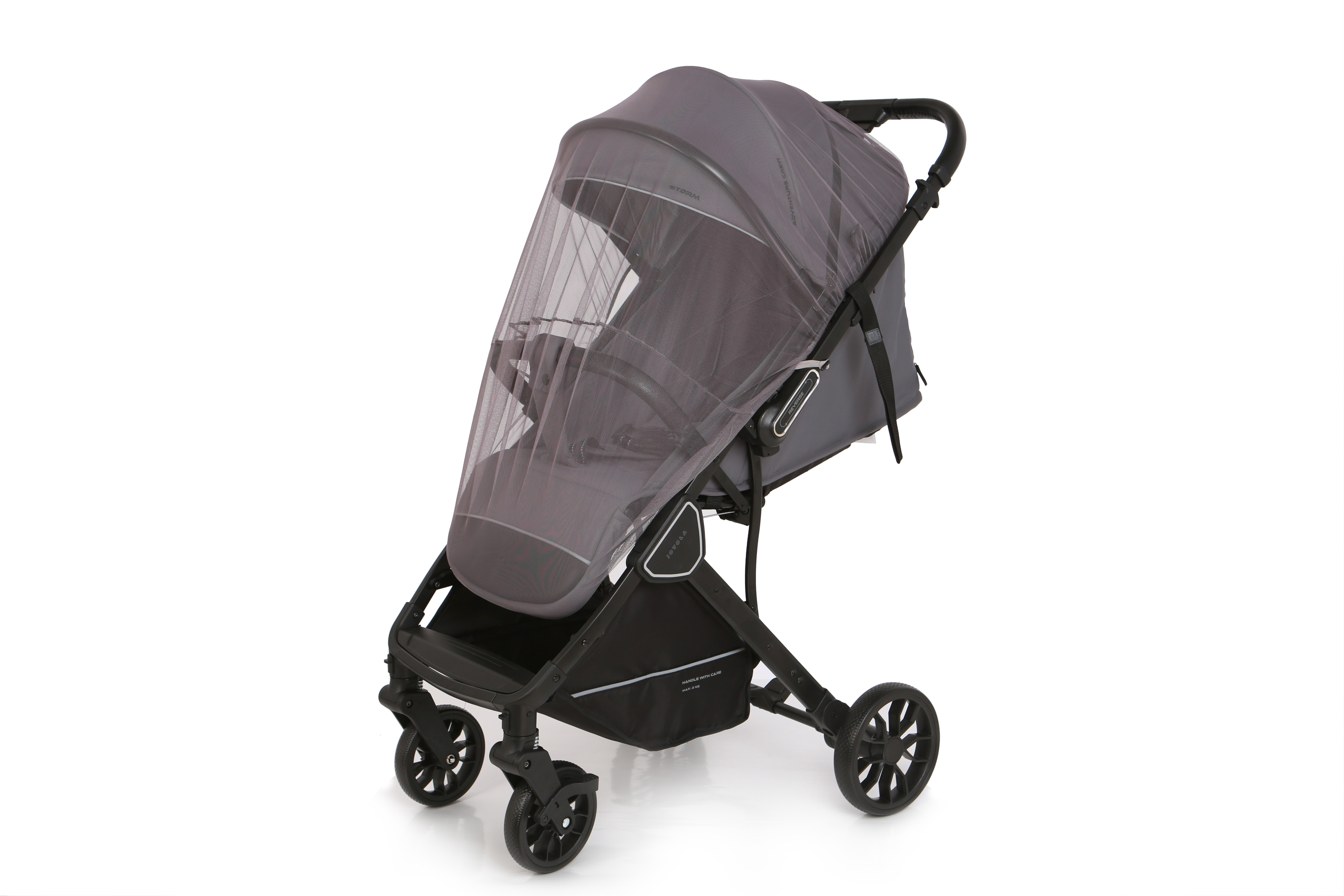 Коляска прогулочная JOVOLA Storm темно-серый - фото 11