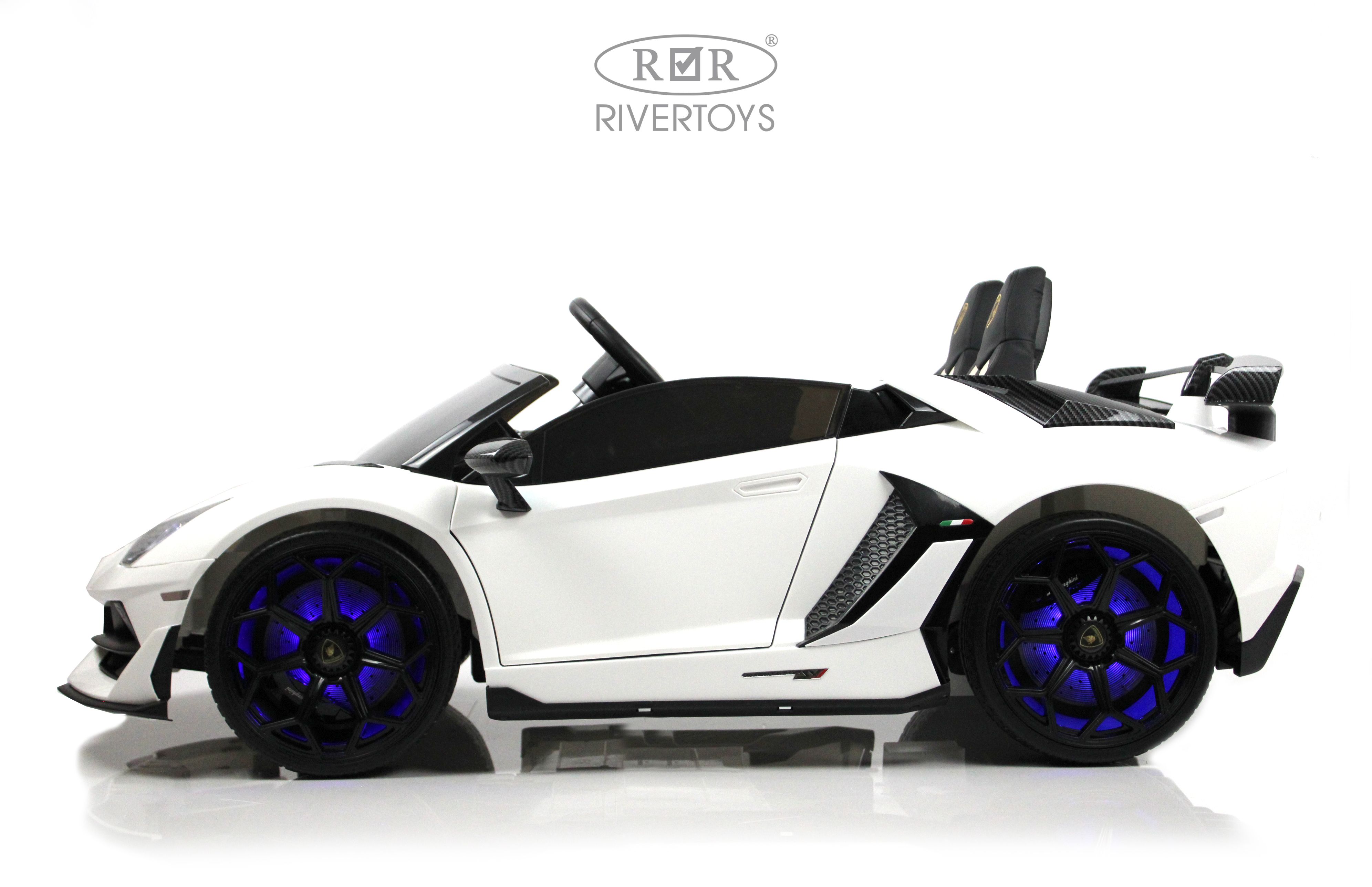 Электромобиль RIVERTOYS A111MP-WHITE С пультом ДУ - фото 14