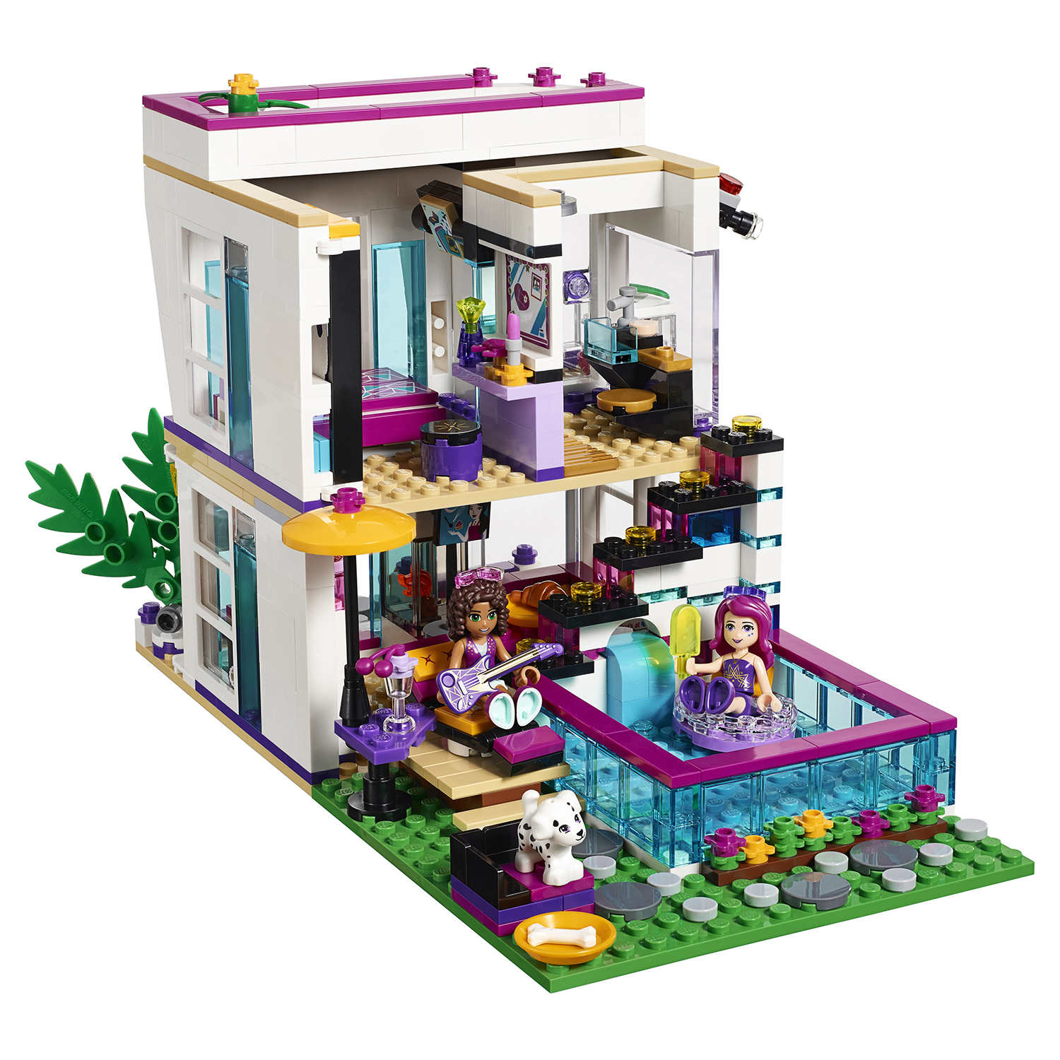 Конструктор LEGO Friends Поп-звезда: дом Ливи блочный - фото 14