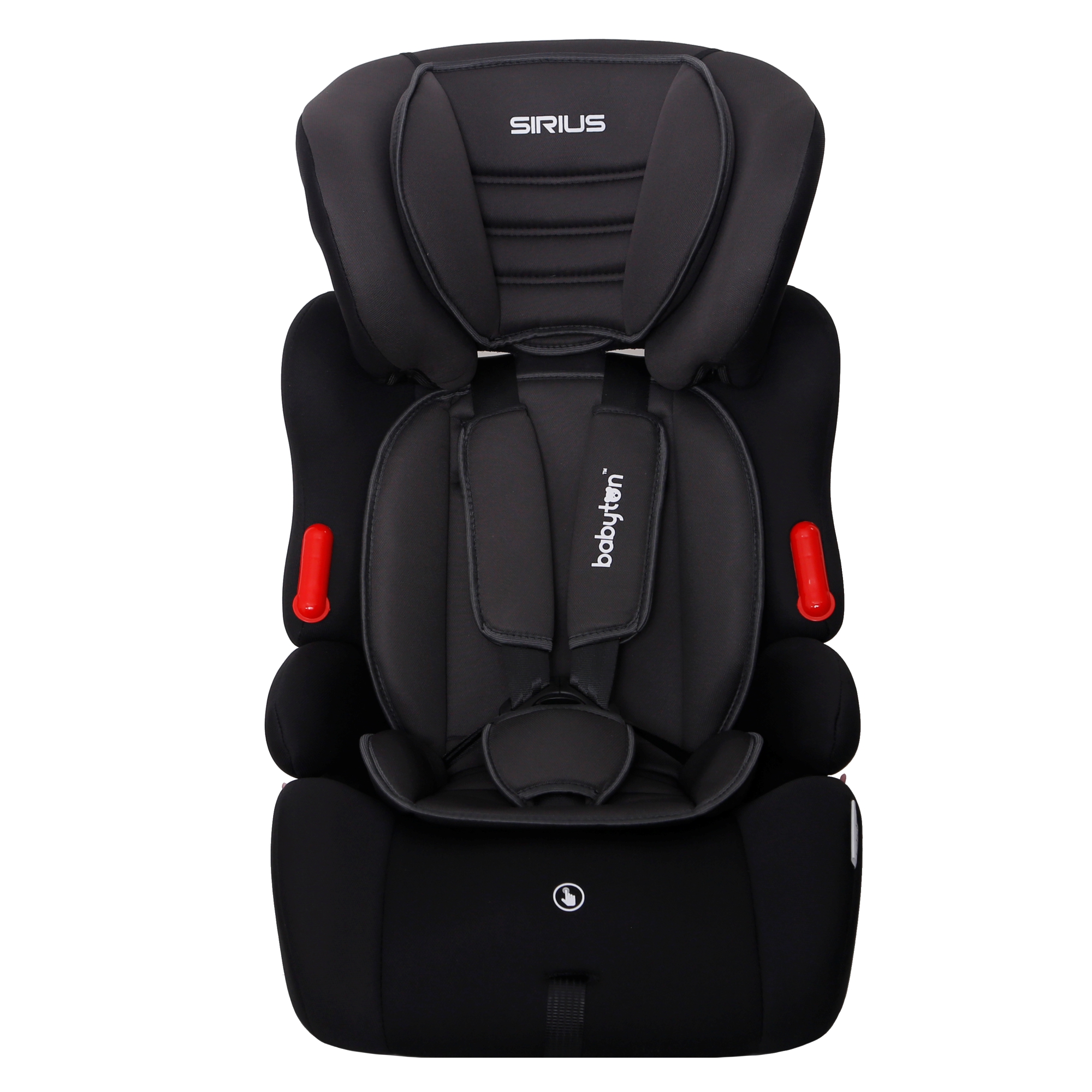 Автокресло Babyton Sirius I/II/III black-grey 1/2/3 (9-36 кг) - фото 13
