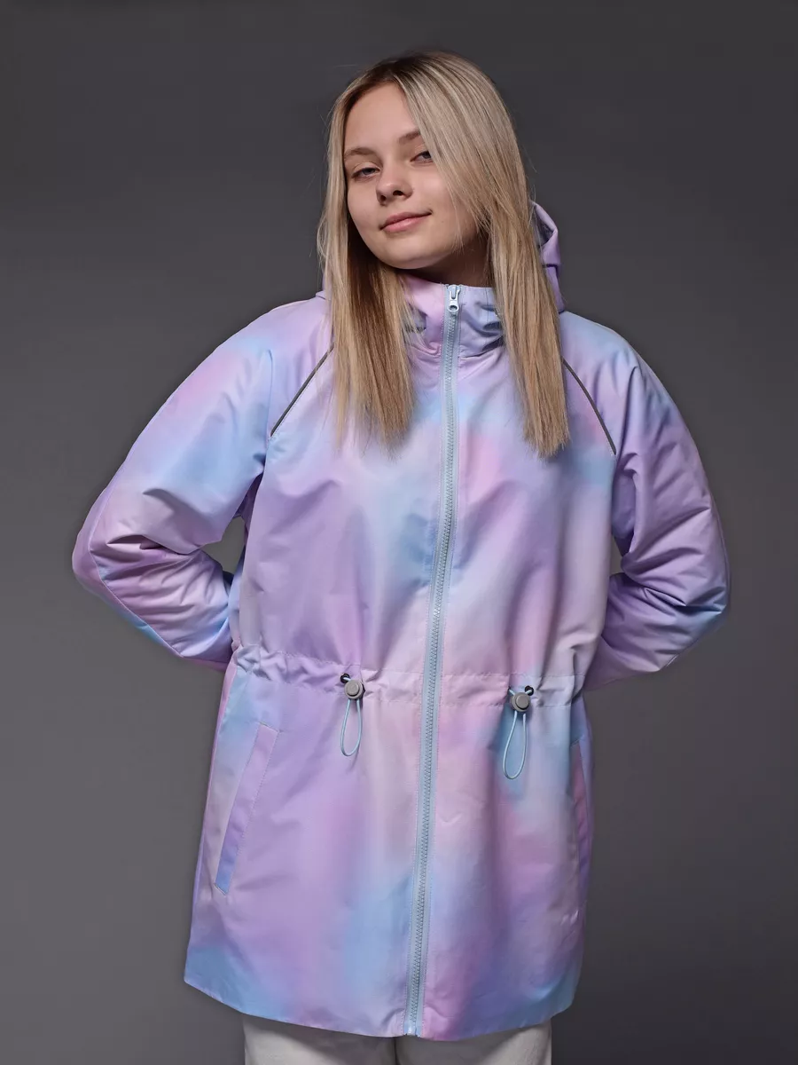 Ветровка Аврора 1134-Д/принт-акварель - фото 1