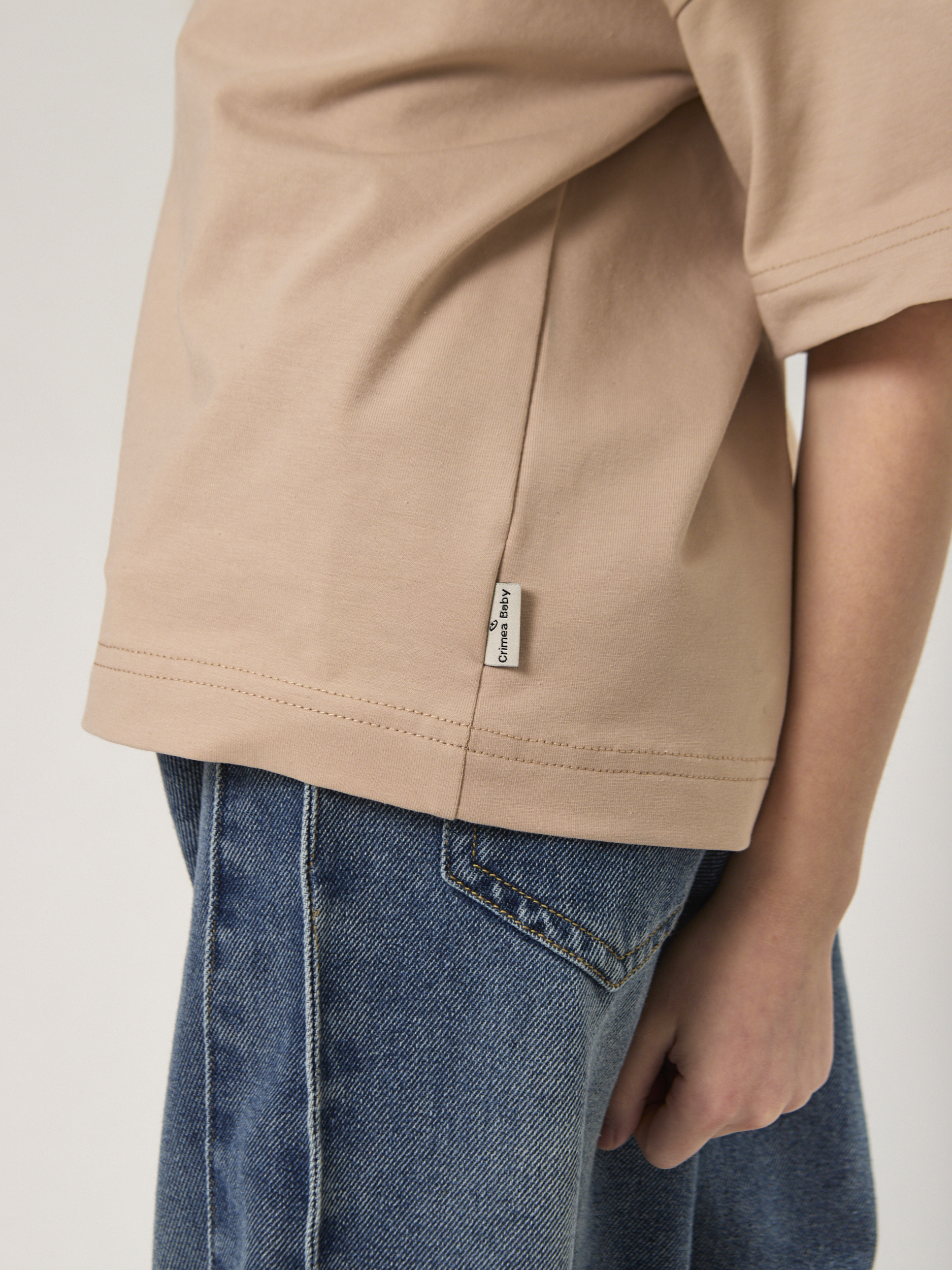 Футболка 2 шт Crimea Baby SET/ leo_beige - фото 8