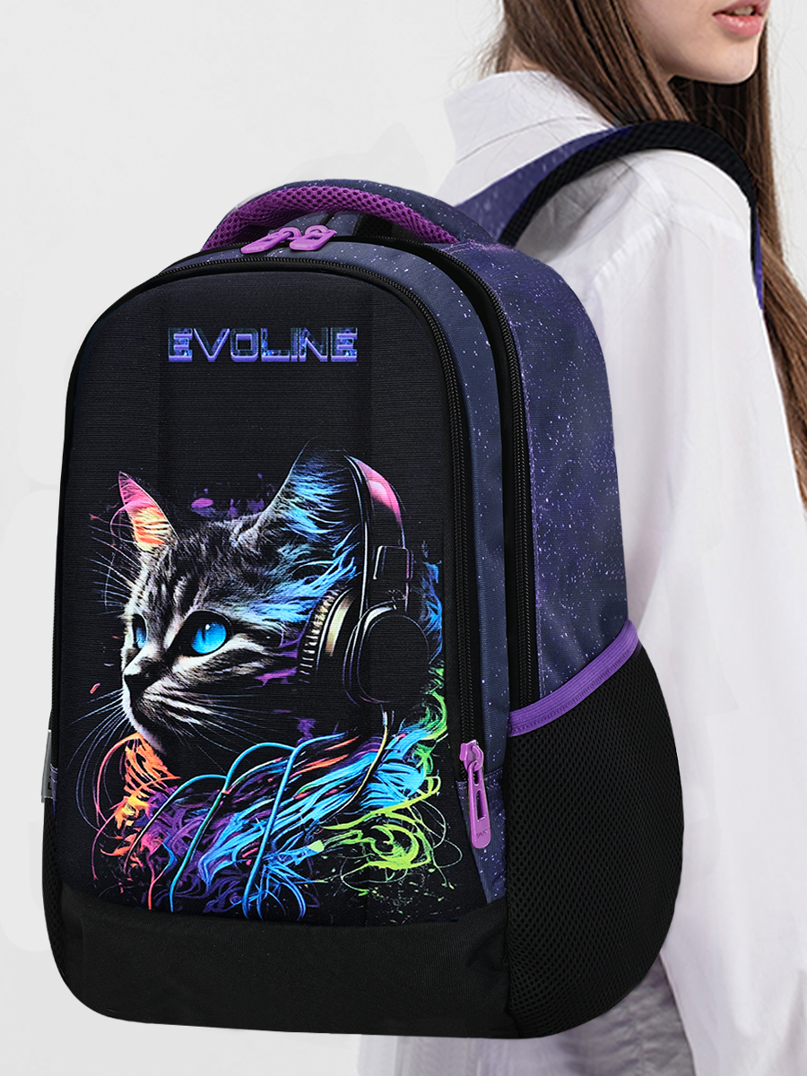 Ранец Evoline EVO-1026-cat-2 - фото 14