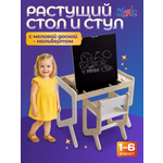 Парта-стульчик MomKid Бежевая