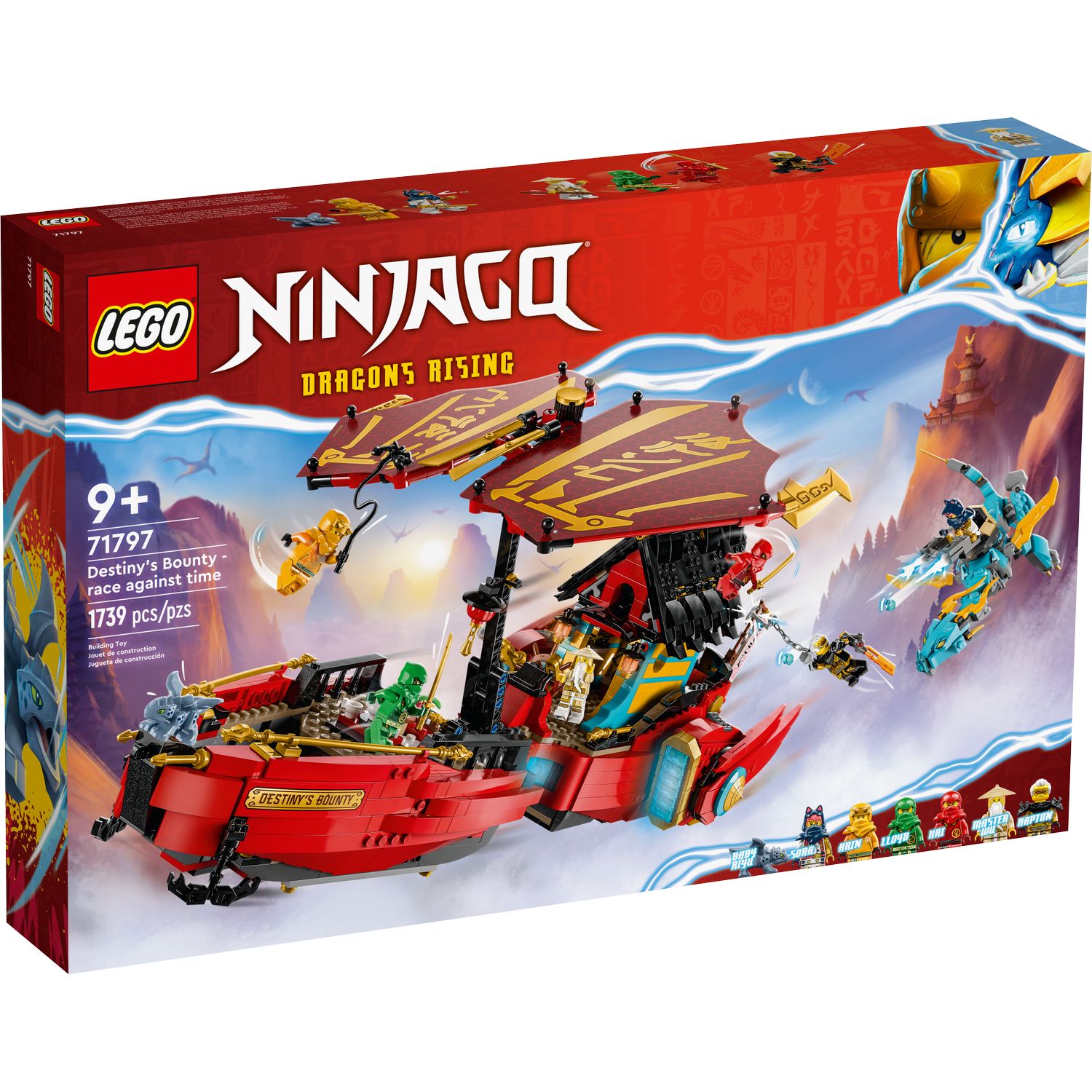 Конструктор LEGO NINJAGO Destinys Bounty Race - фото 1