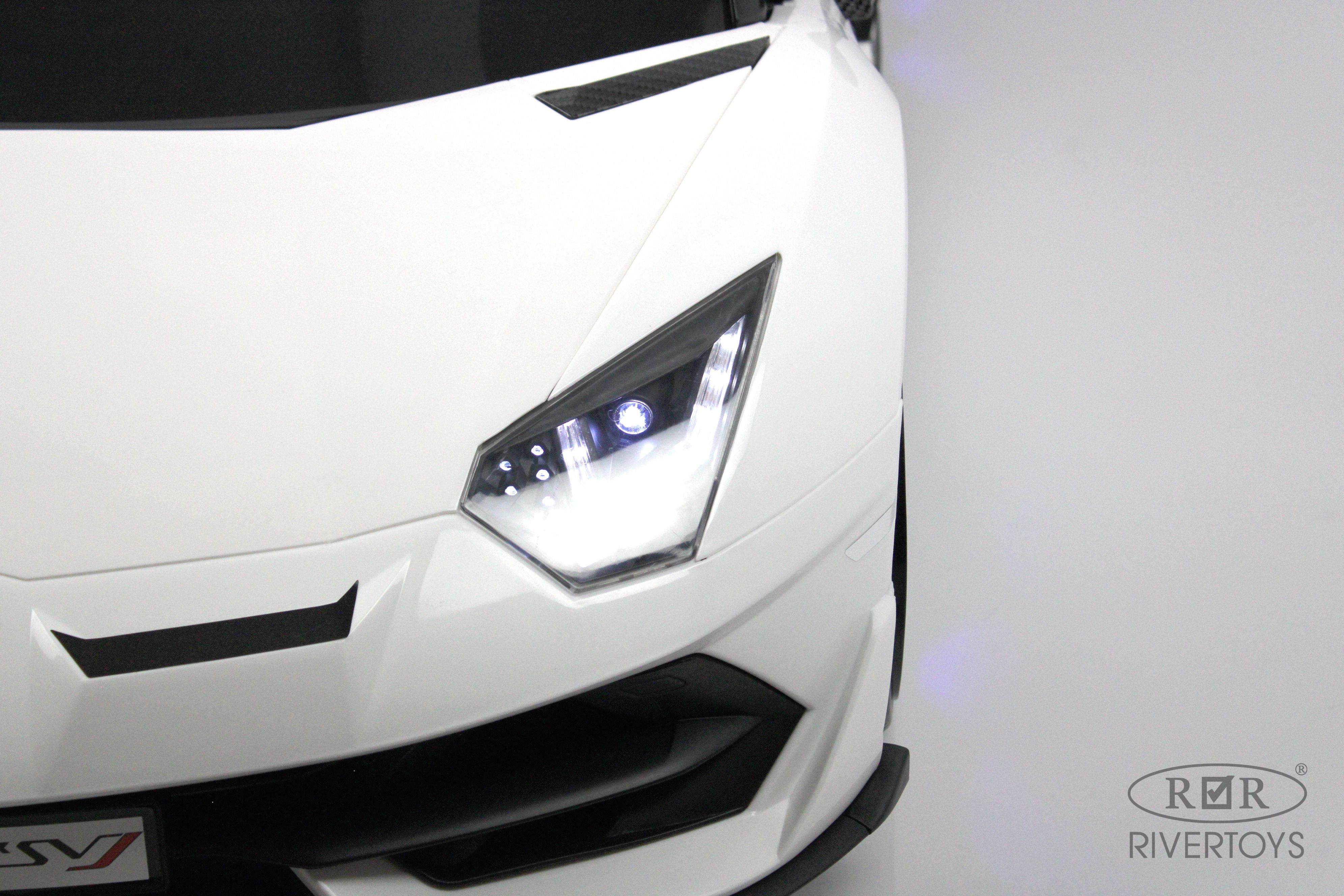 Электромобиль RIVERTOYS A111MP-WHITE С пультом ДУ - фото 28