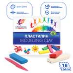 Пластилин Луч 16 цв.