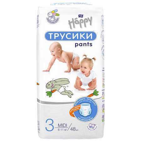 Трусики Bella baby Happy 3 48 шт.
