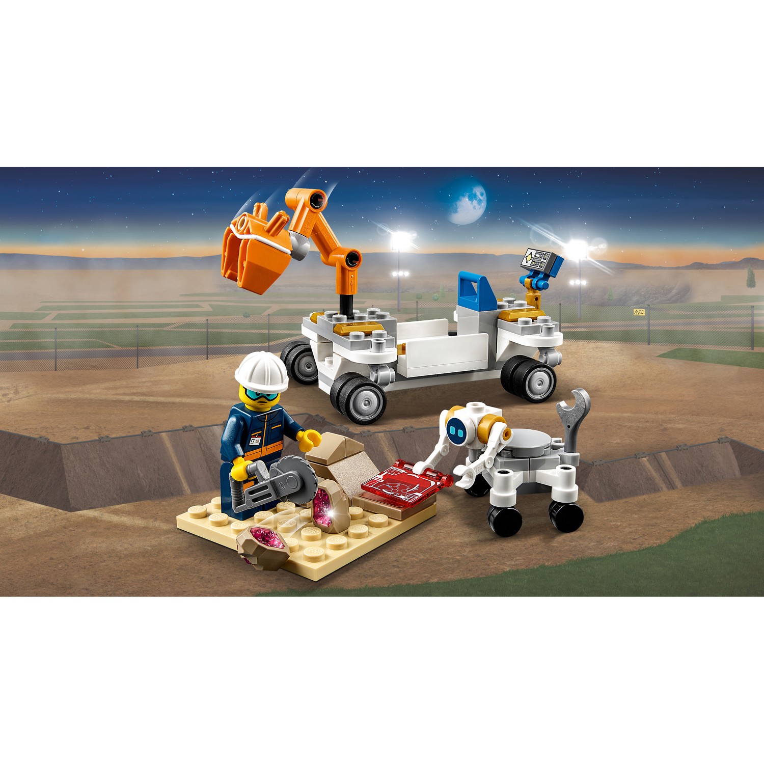 Конструктор LEGO City Space Port Ракета 837 дет. - фото 7