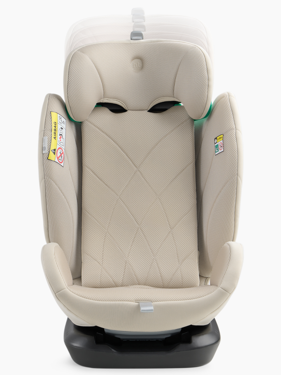 Автокресло Happy Baby Oxis 0+/1/2/3 (0-36 кг) бежевый - фото 9