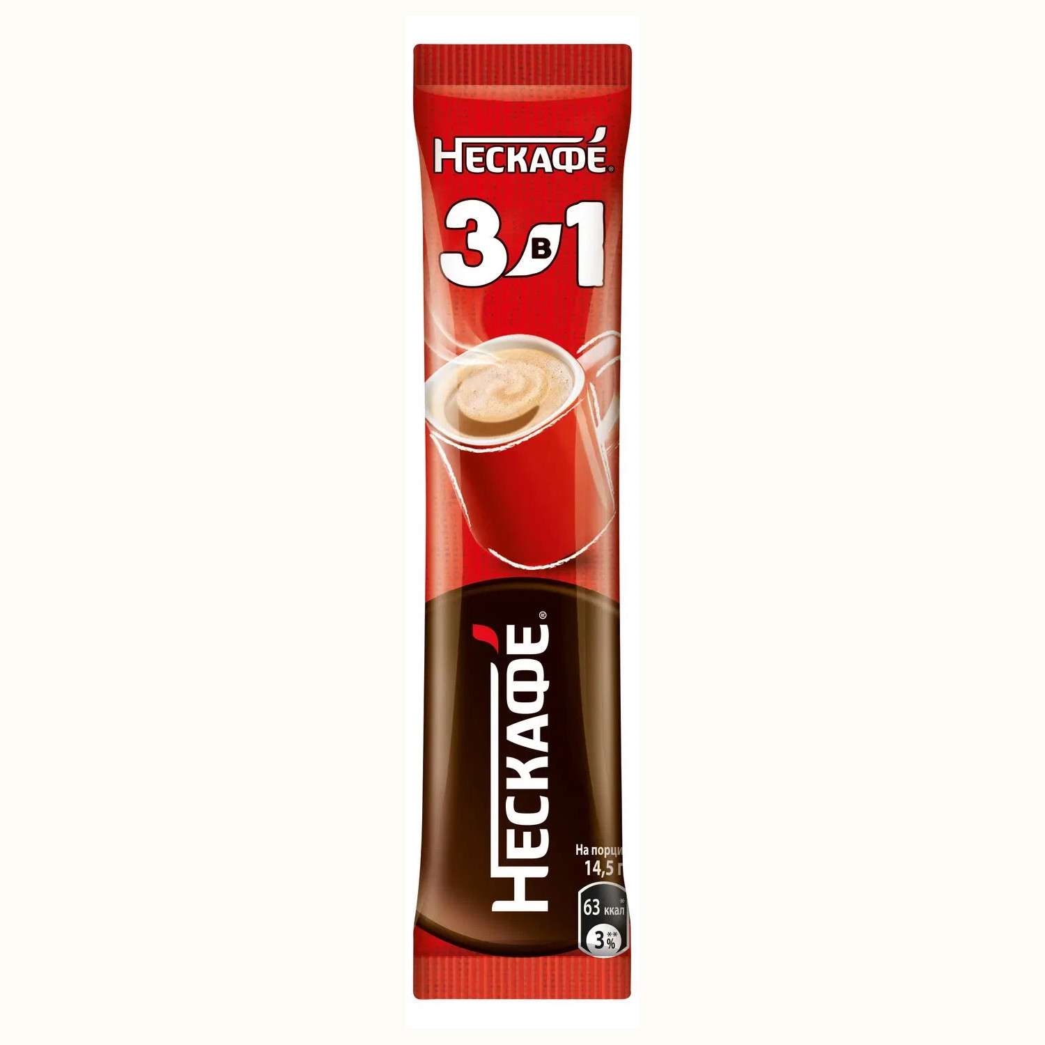 Кофе растворимый Nescafe 3в1 Классический 14.5г - фото 1