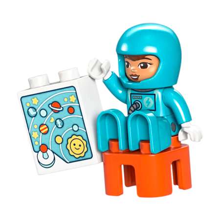 Конструктор LEGO DUPLO Приключение на космо шаттле блочный