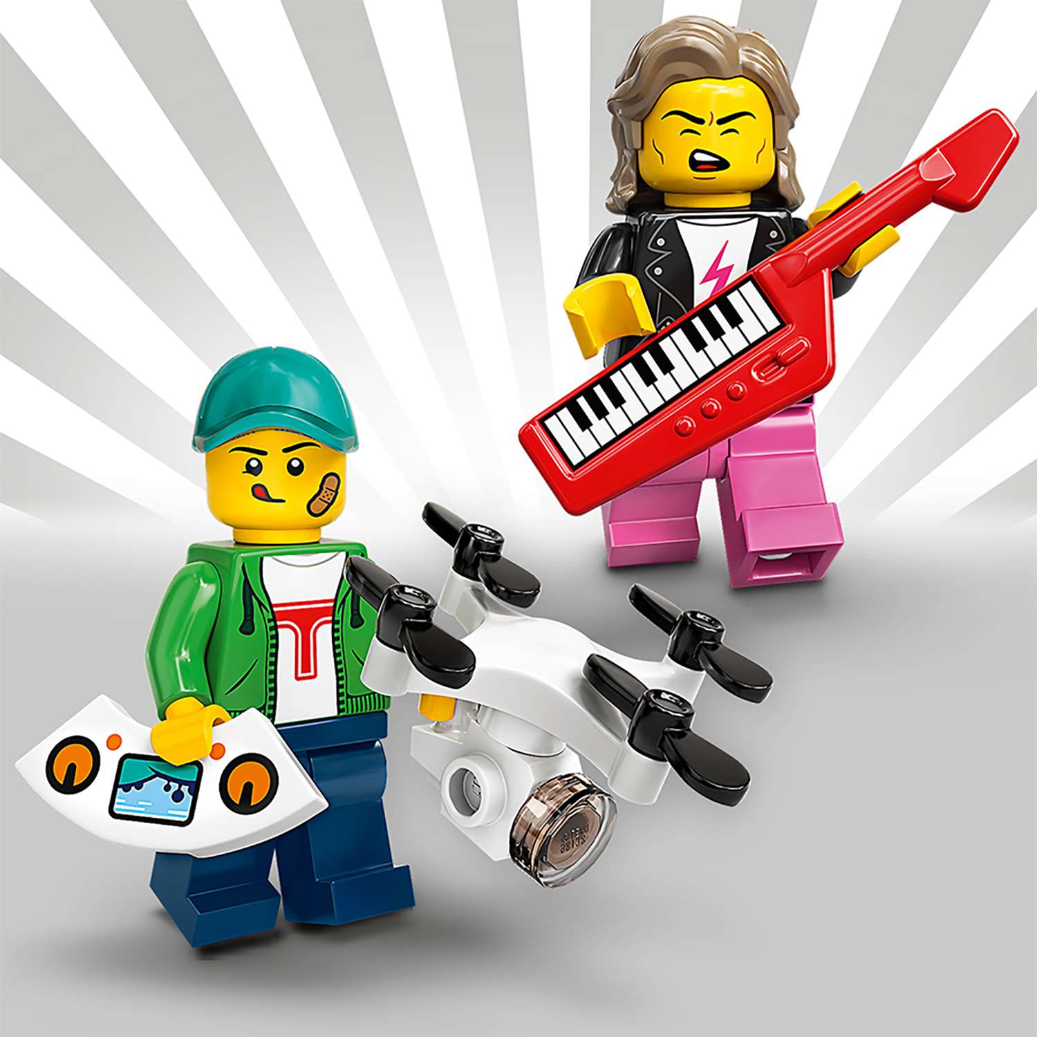 Конструктор LEGO Minifigures Series 20 блочный - фото 6