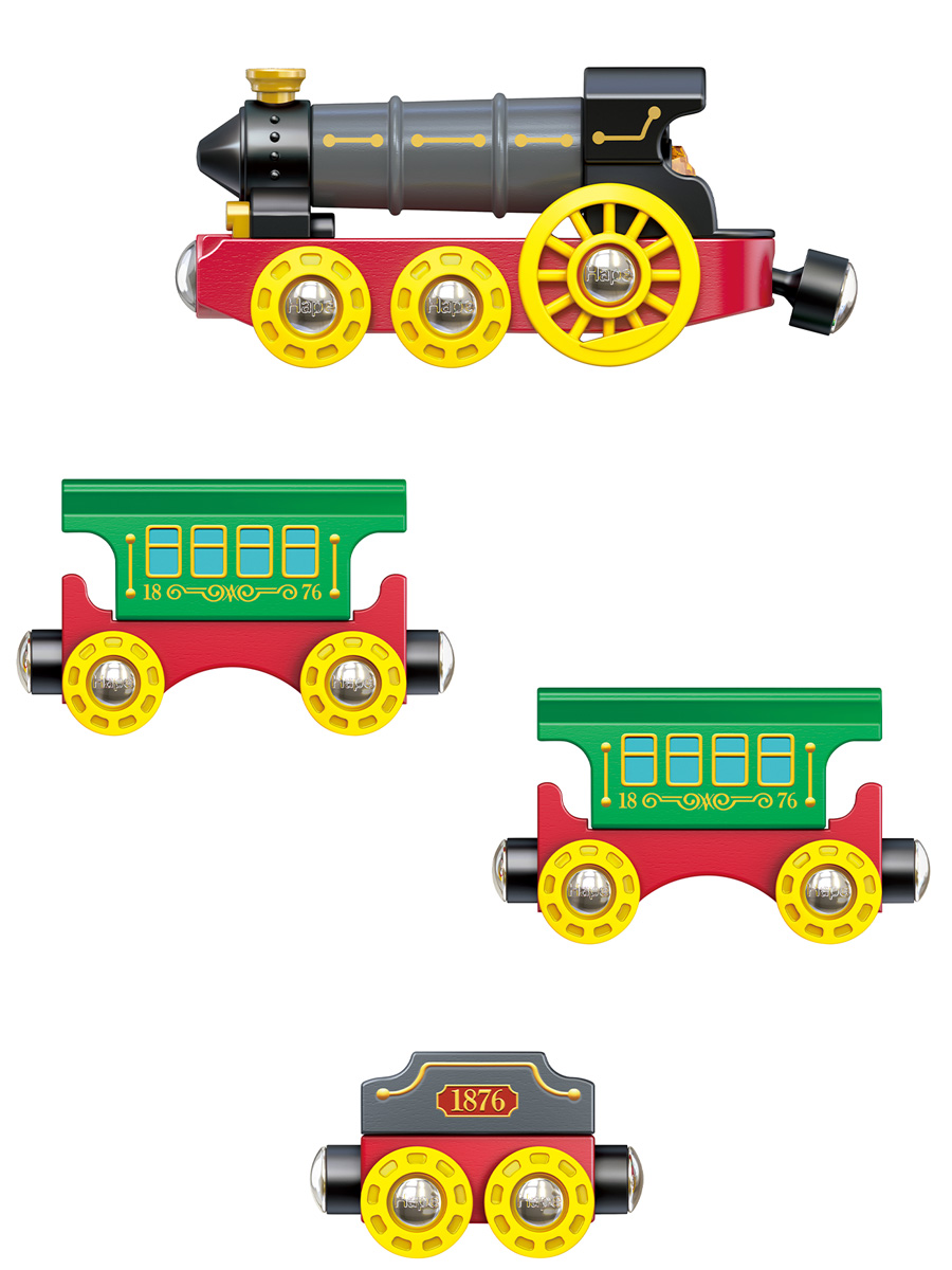 Поезд Hape 34 см E3740_HP - фото 7