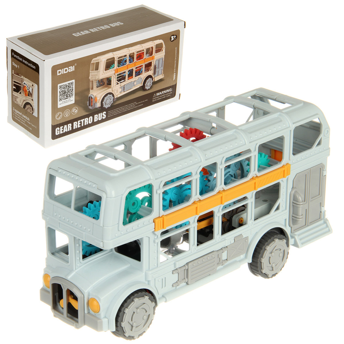 Автобус Veld Co с шестеренками 134093 - фото 14