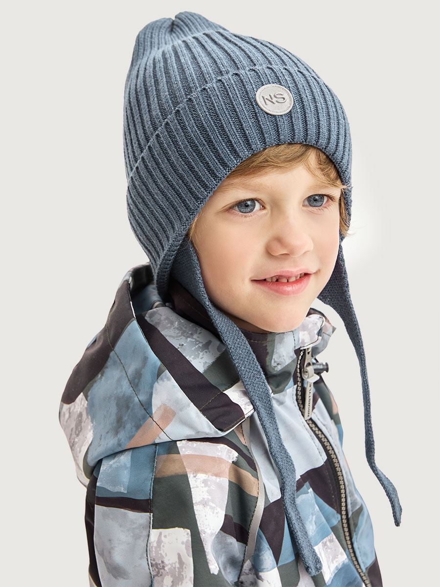 Шапка NIKASTYLE 11м21326 джинс - фото 1