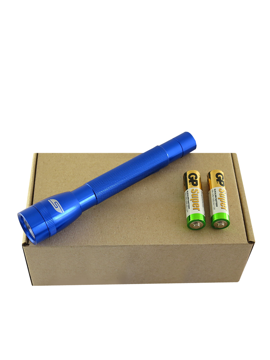 Ручной фонарь Solaris Синий светодиодный F-5 - фото 11