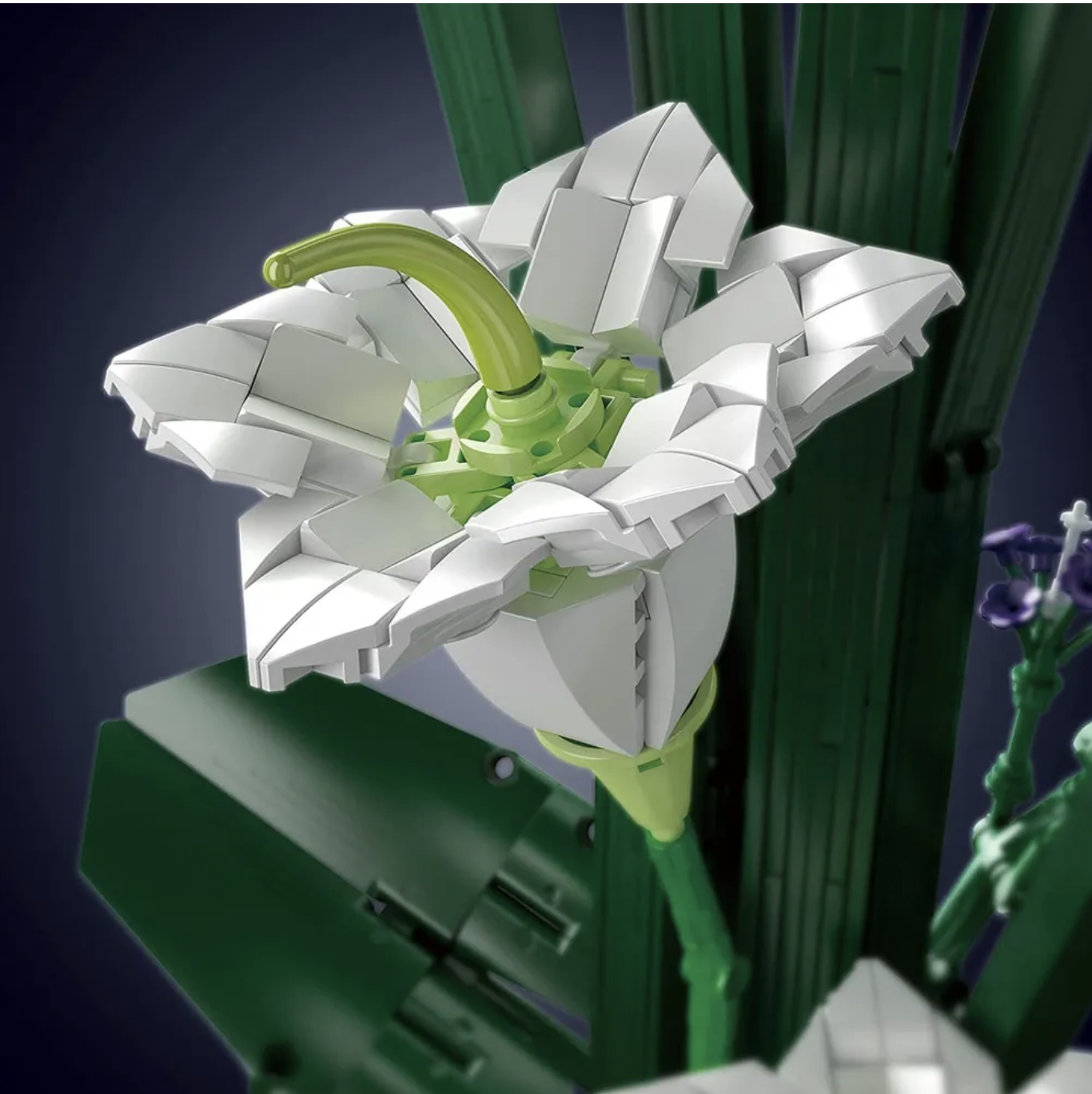 Конструктор Mould King Цветы Лилия в горшке - фото 5