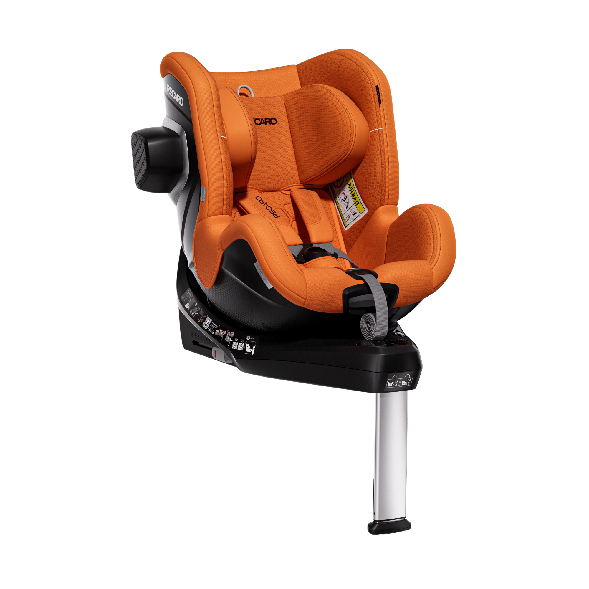 Автокресло Recaro Toron 1 Kid Isofix 0+/1 (0-18 кг) оранжевый - фото 2