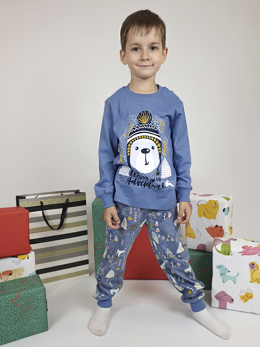 Пижама Luneva 8-48-4. - фото 1