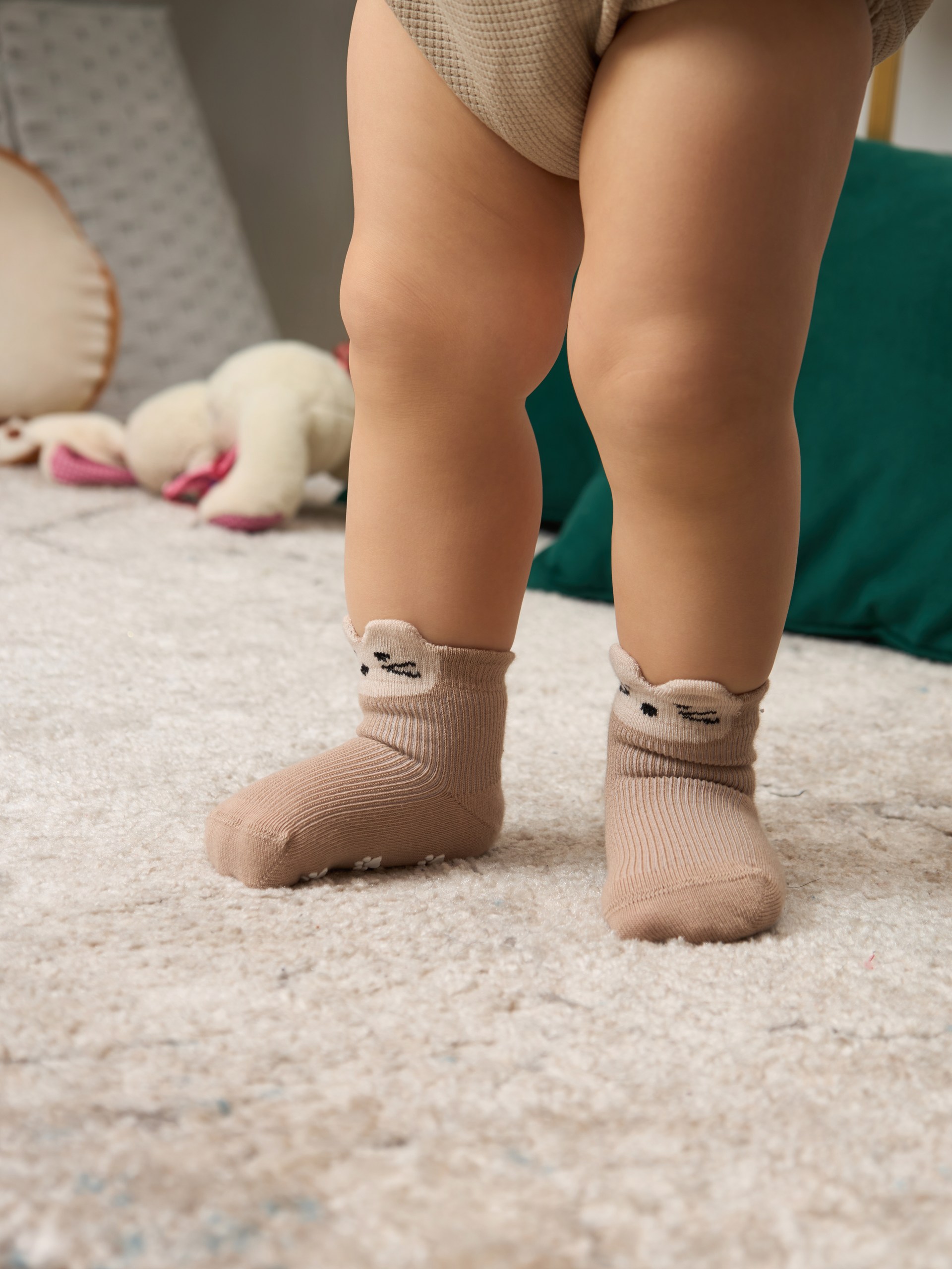 Носки 4 пары ALEX YVN B-2035-4-жел.син.беж.кор. - фото 7