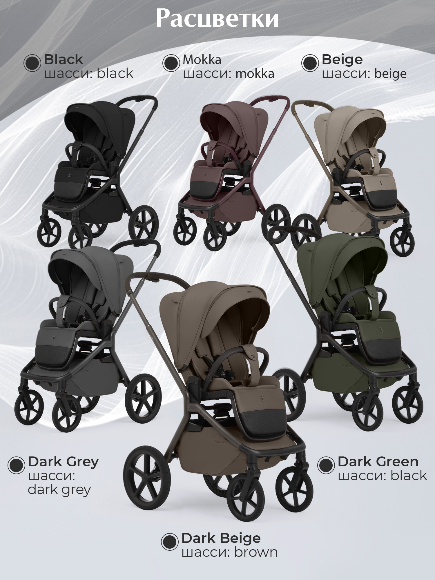 Коляска 2в1 Sweet Baby Orso Black черный - фото 18