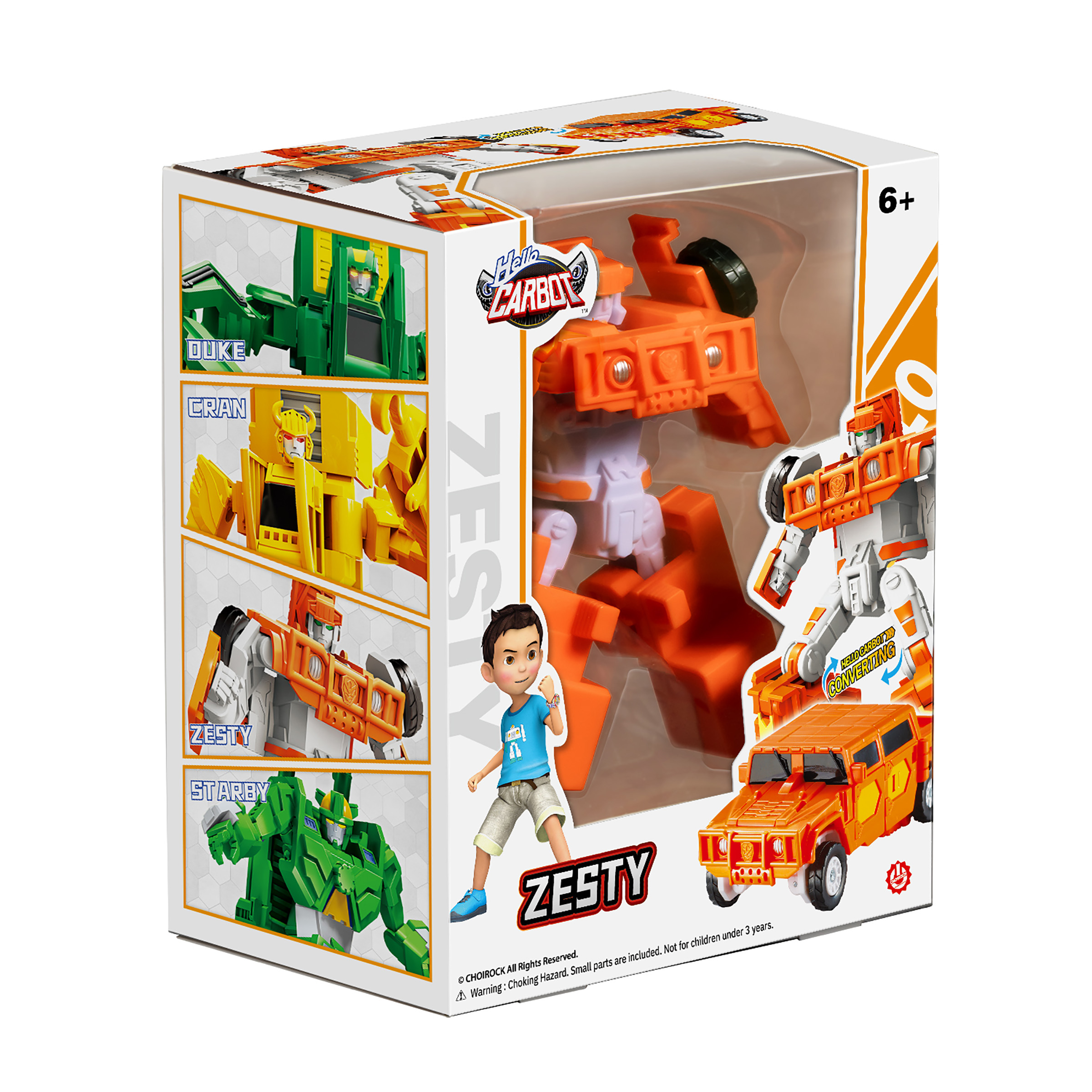 Игровой набор Hello Carbot Трансформер Zesty 8 см S5 - фото 12