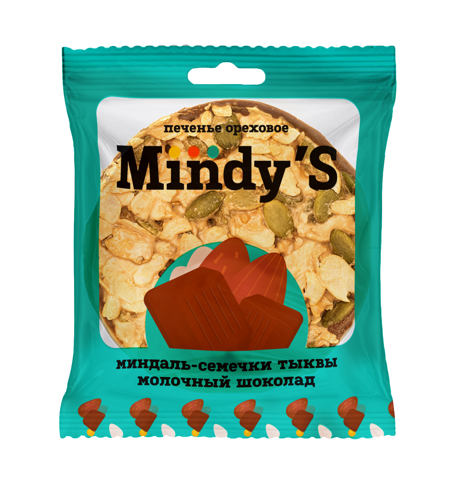 Печенье ореховое Mindys с шоколадом 3 вида - фото 7