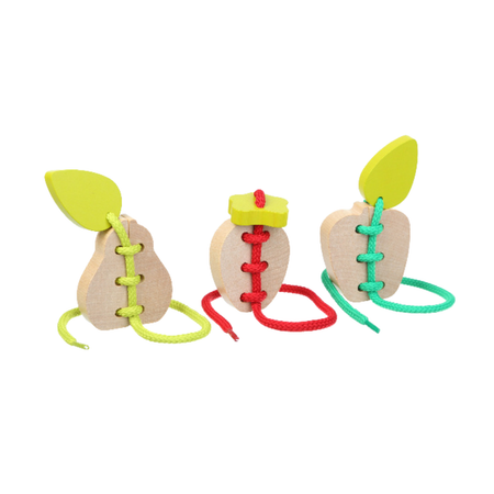 Игрушка Cubika шнуровка Фрукты