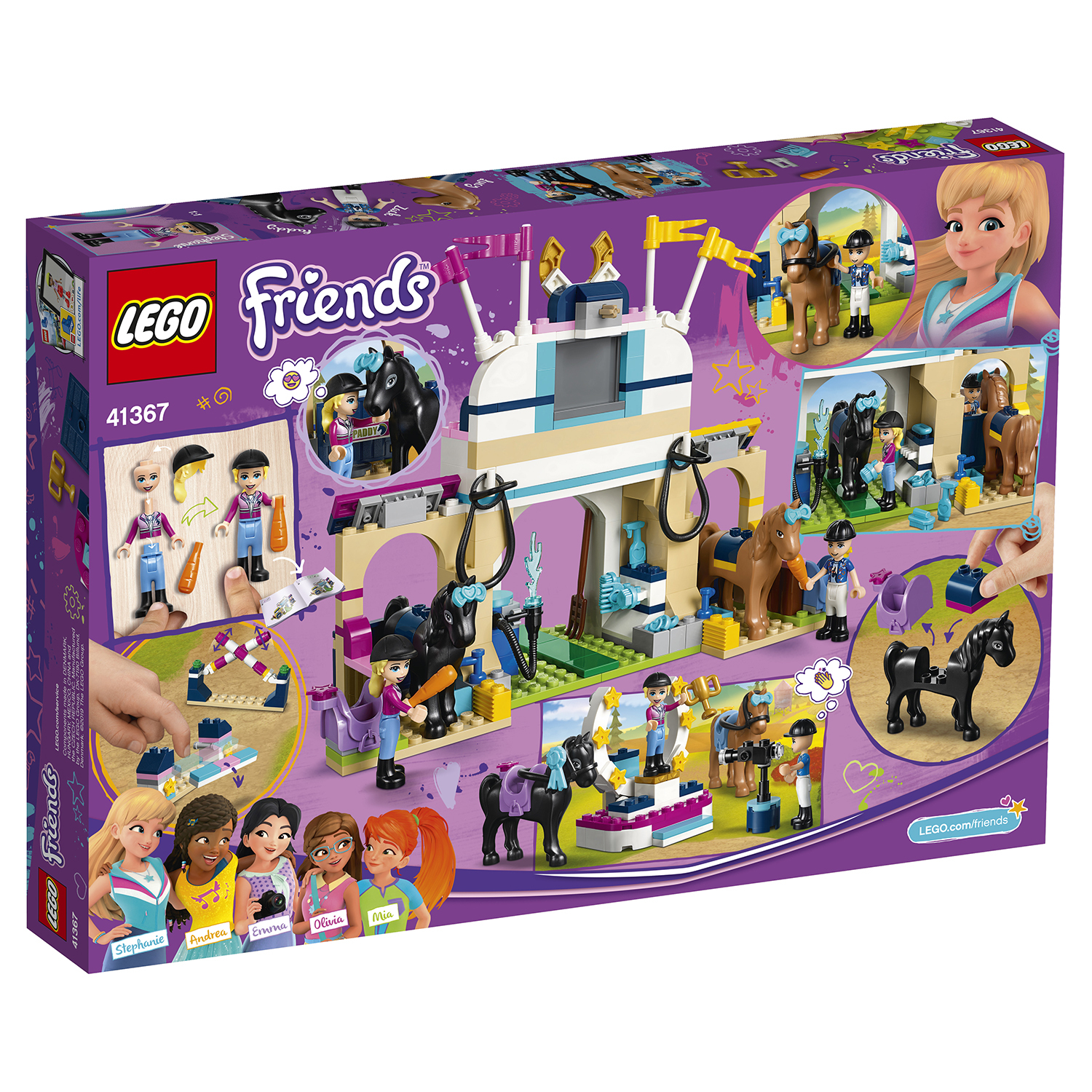 Конструктор LEGO Friends Соревнования по конкуру - фото 3