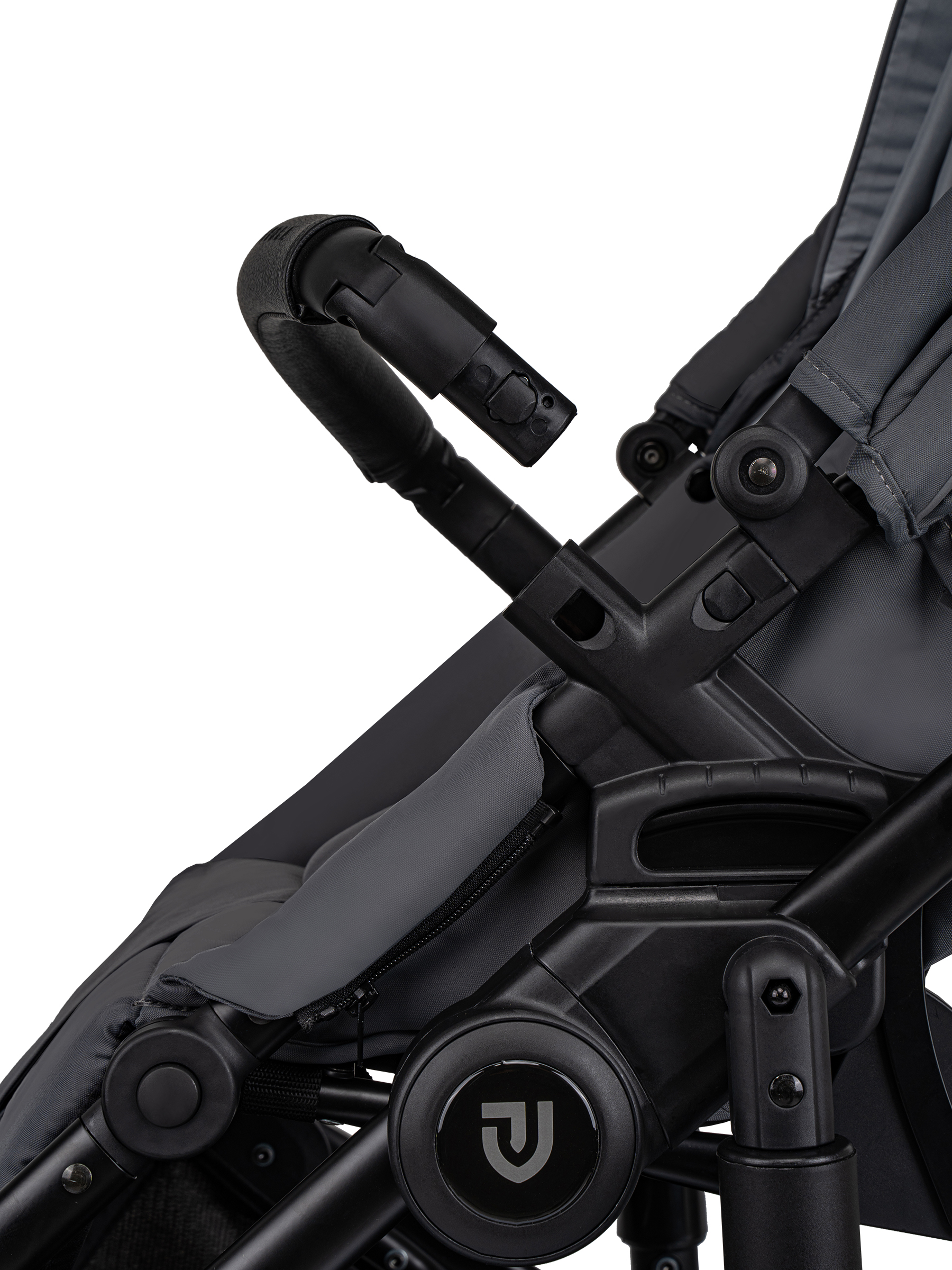 Коляска 3в1 JOVOLA Swift Plus темно-серый - фото 20