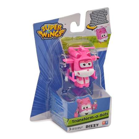 Автомобиль Super Wings Мини-трансформер Диззи