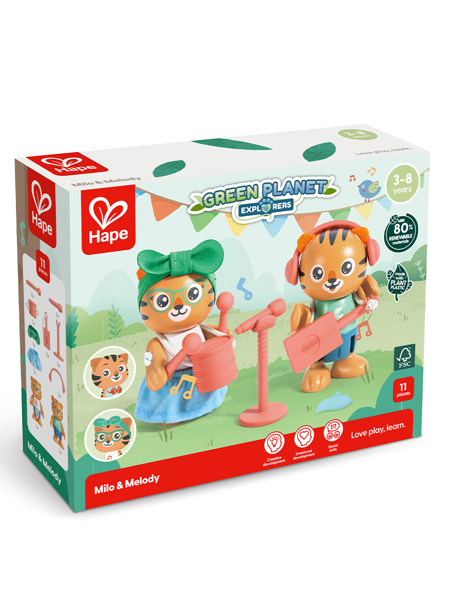 Игровой набор Hape Майло и Мелоди - фото 9