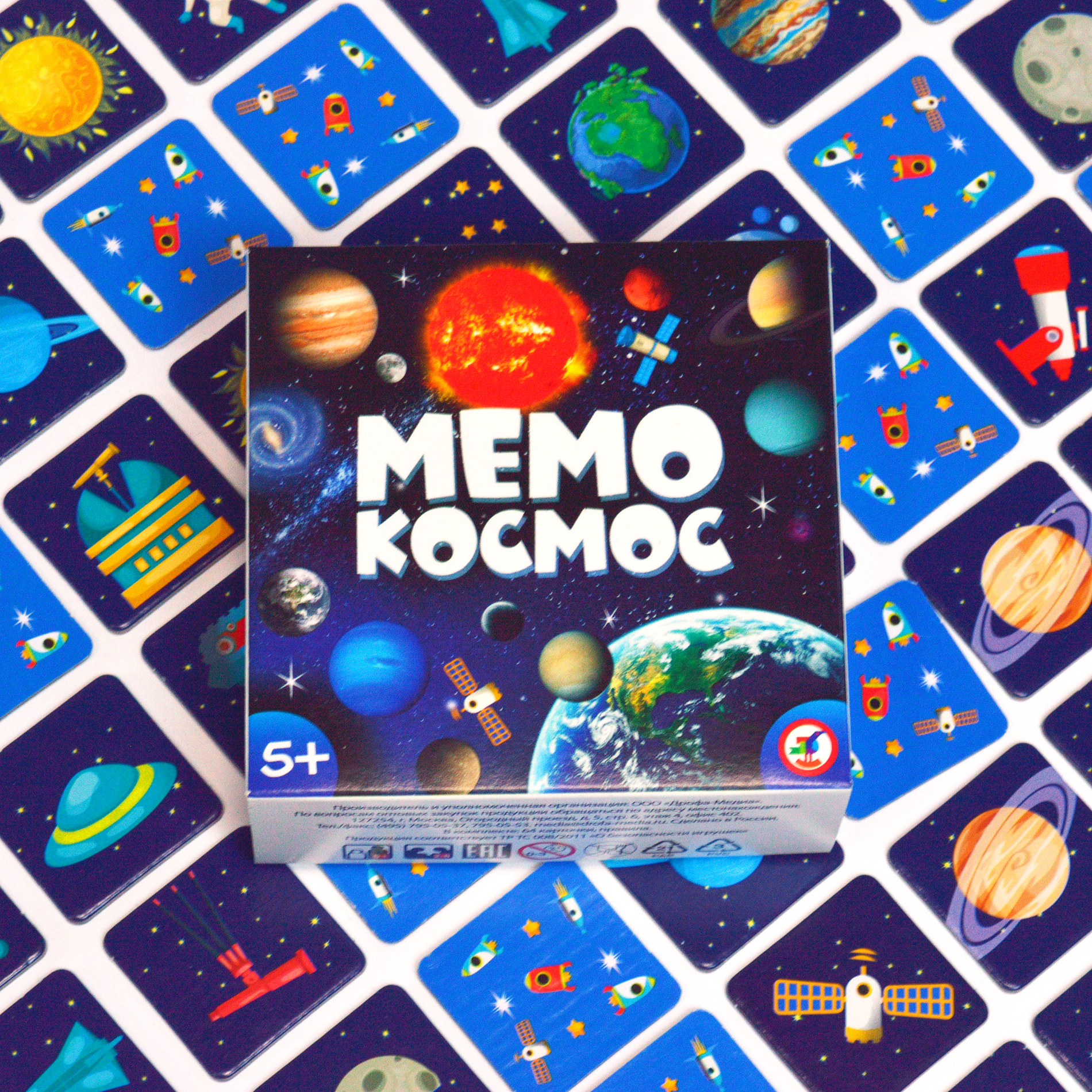 Настольная игра Дрофа-Медиа Мемо - фото 3