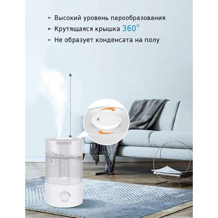 Ультразвуковой увлажнитель воздуха 4л Multistore ME-A900
