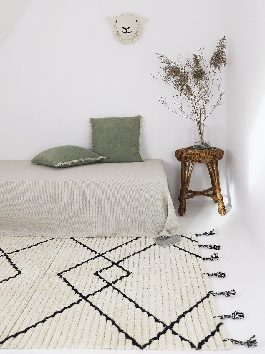 Ковёр Nattiot Viktor Black S 100 x 150 см - фото 5