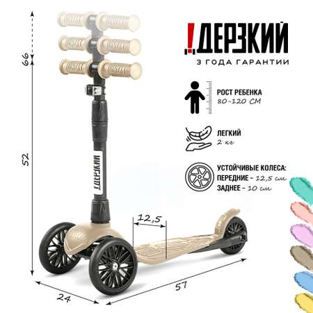 Самокат !Дерзкий трехколесный