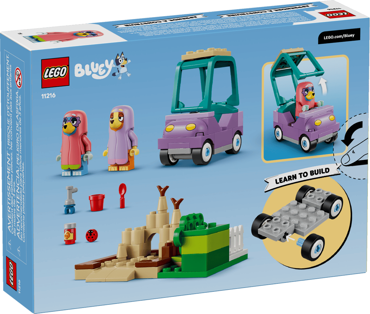 Конструктор LEGO DUPLO Бабушки с Бинго и Блуи 80 дет. - фото 7