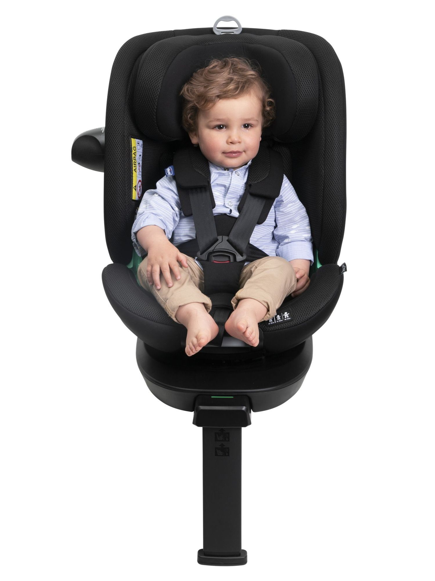 Автокресло Chicco Isofix 0+/1/2/3 (0-36 кг) черный - фото 15